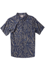 VISSLA Men's Primitive Palms Eco Short Sleeve Button up