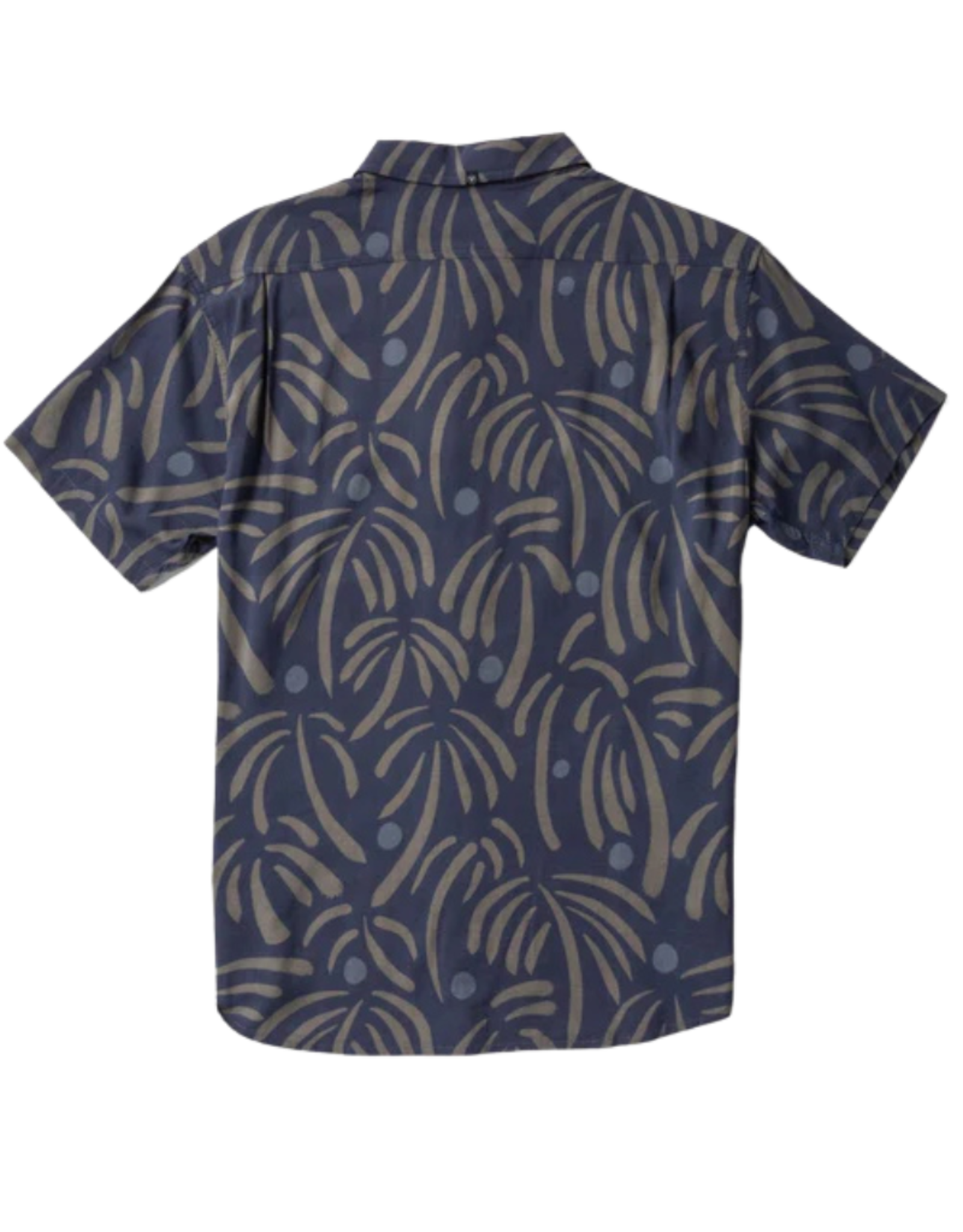 VISSLA Men's Primitive Palms Eco Short Sleeve Button up
