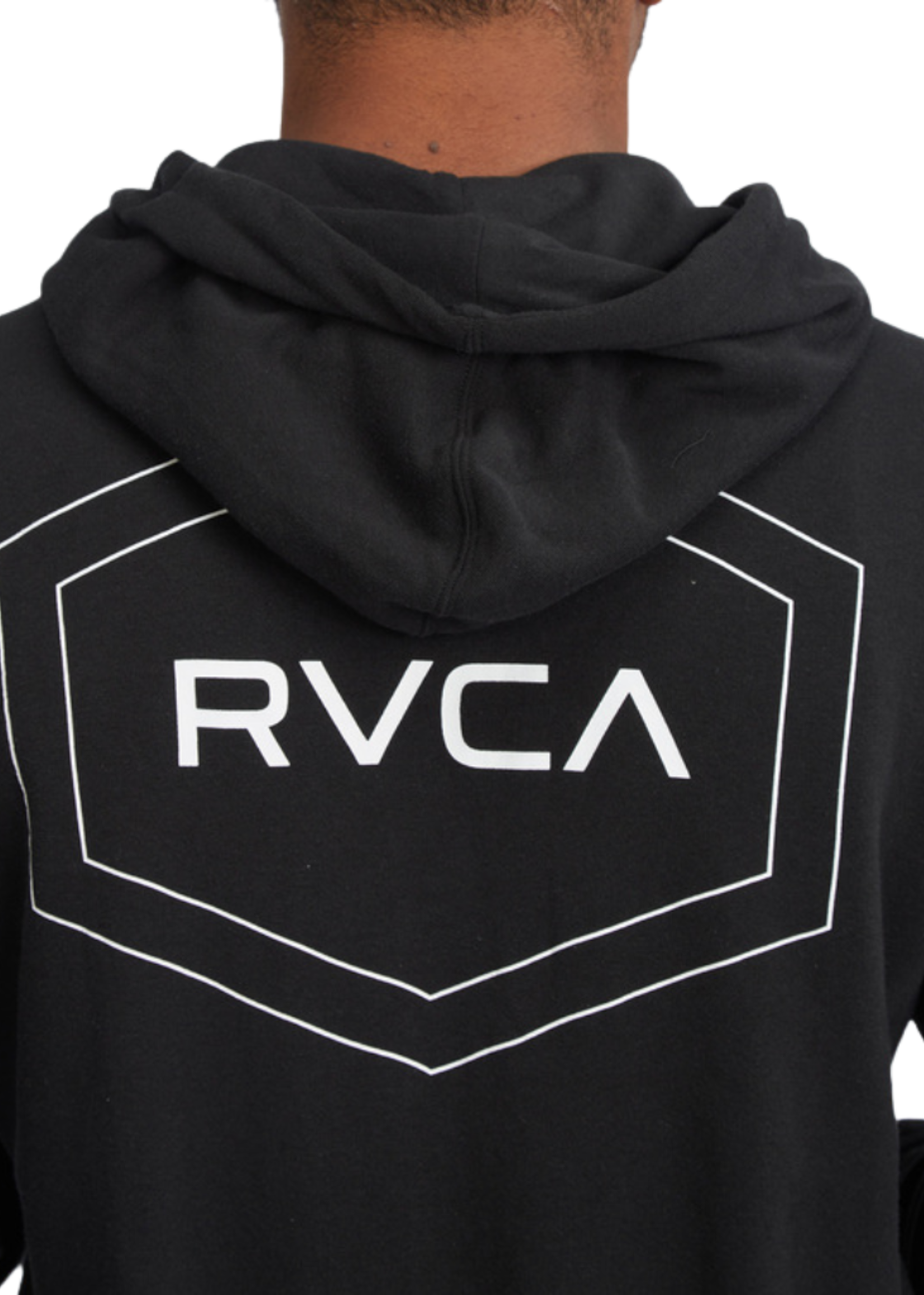 RVCA Men's Swift Pin Hex Full Zip Hoodie