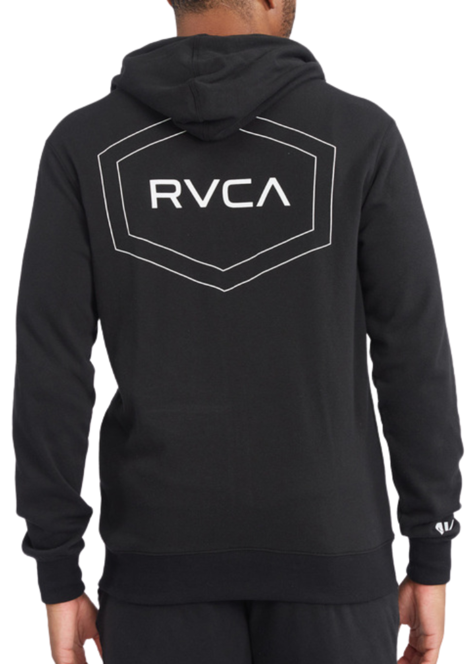 RVCA Men's Swift Pin Hex Full Zip Hoodie