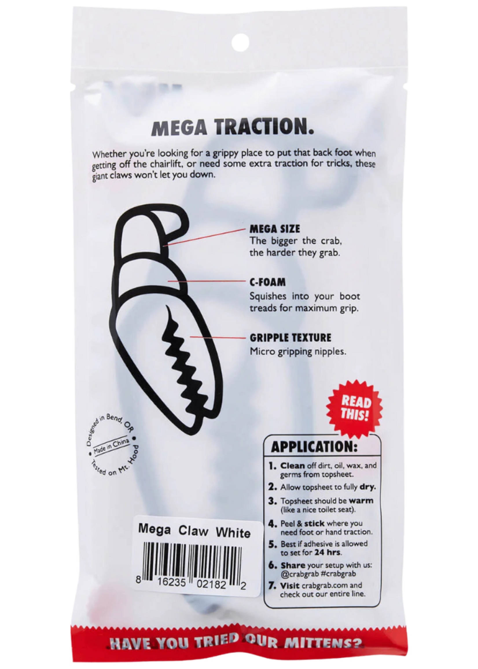 Crab Grab Mega Claw Stomp Pad