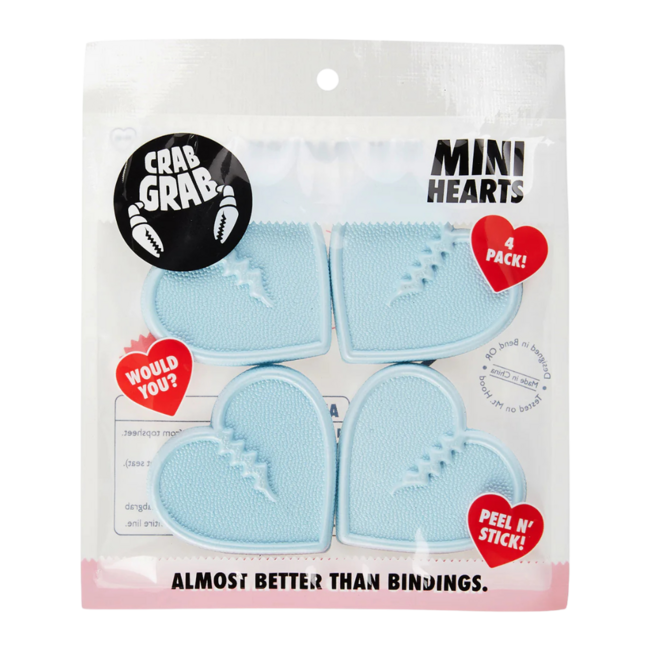 Crab Grab Mini Hearts Grip Stomp Pad