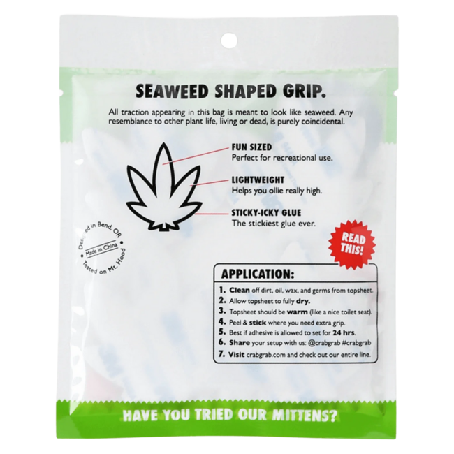 Crab Grab Mini Seaweed Grip Stomp Pad
