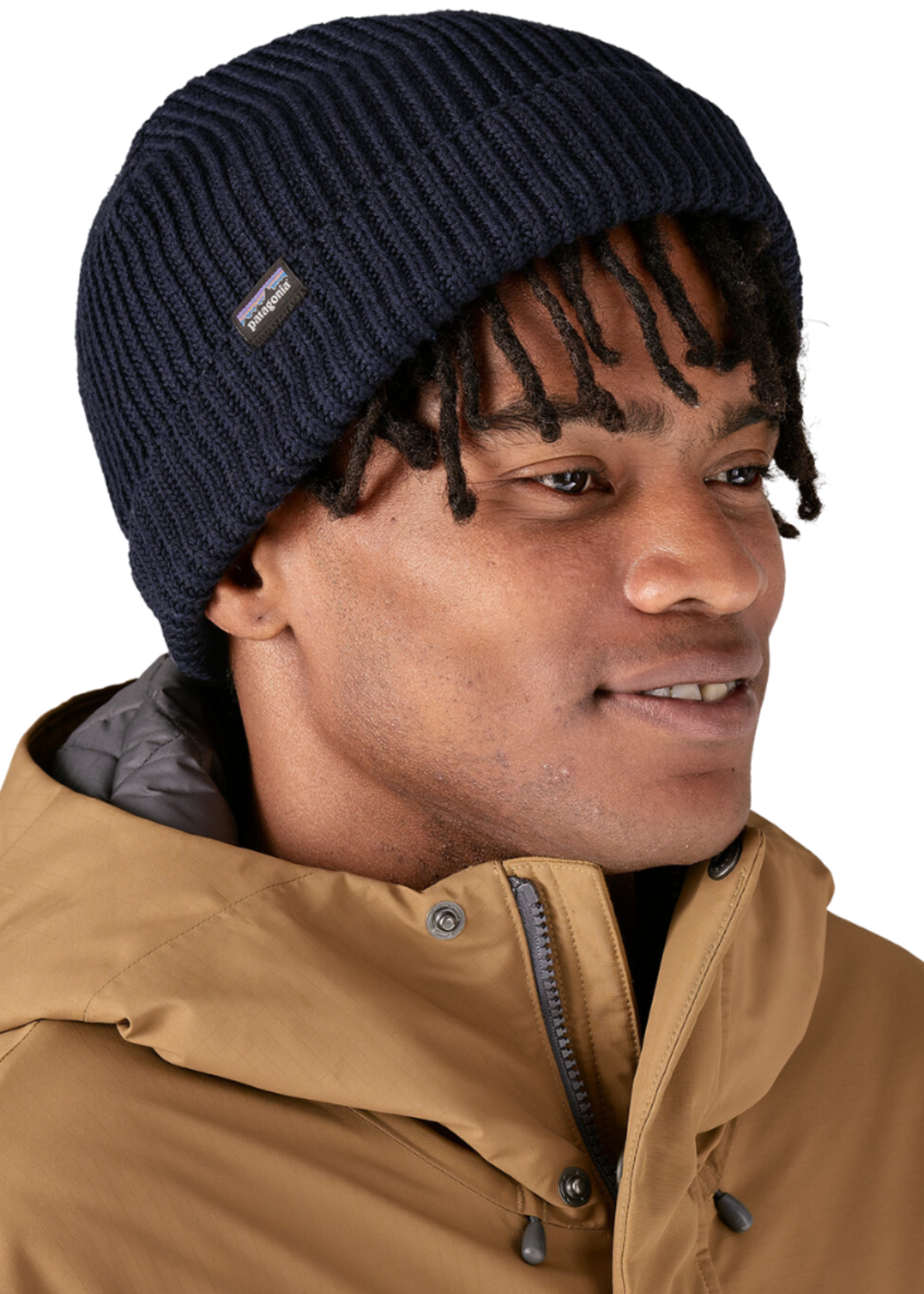 Patagonia Fisherman’s Rolled Beanie | Navy Blue