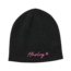 Hurley Script Staple Beanie | Black / Pink