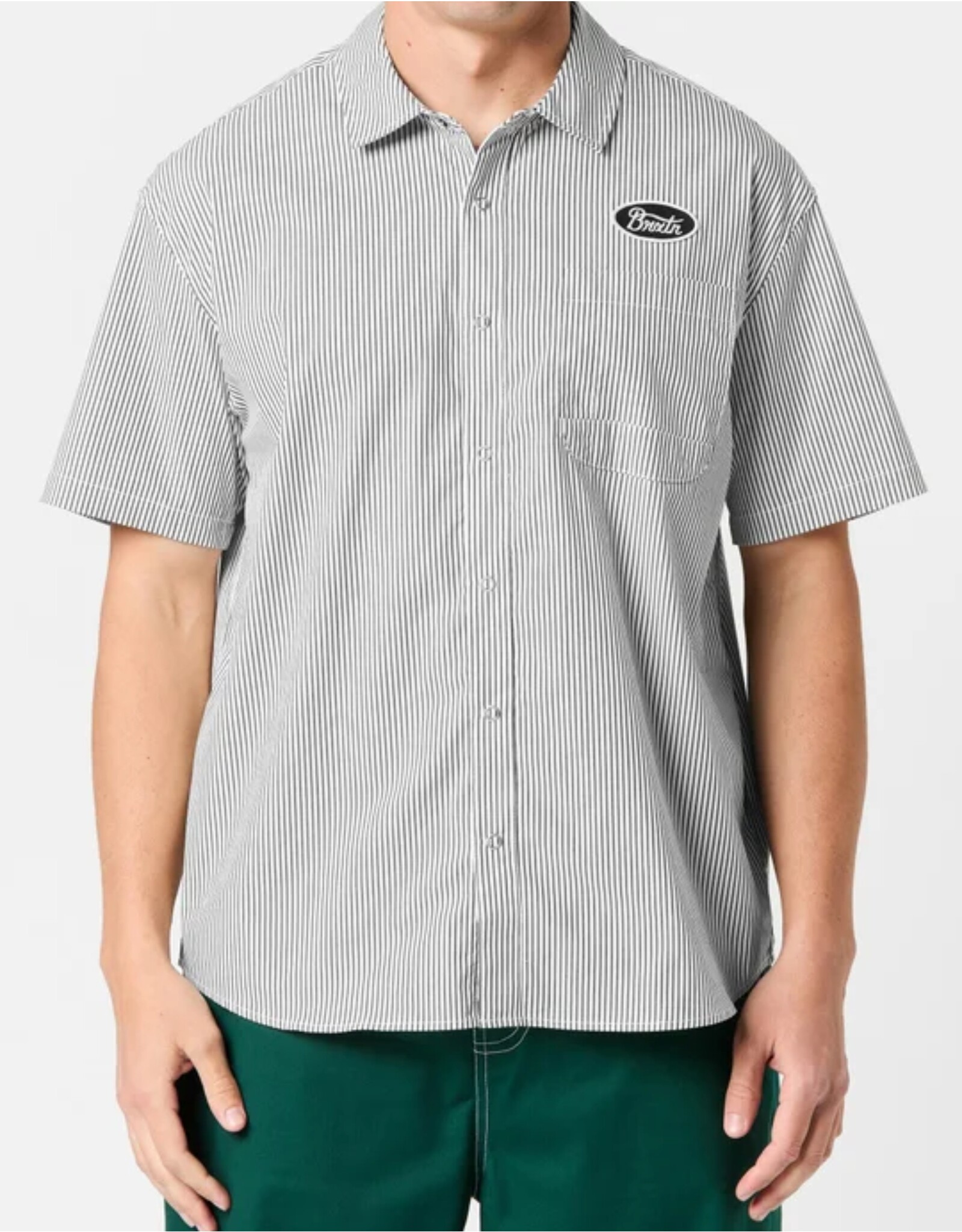 Brixton Builders Auto S/S Woven