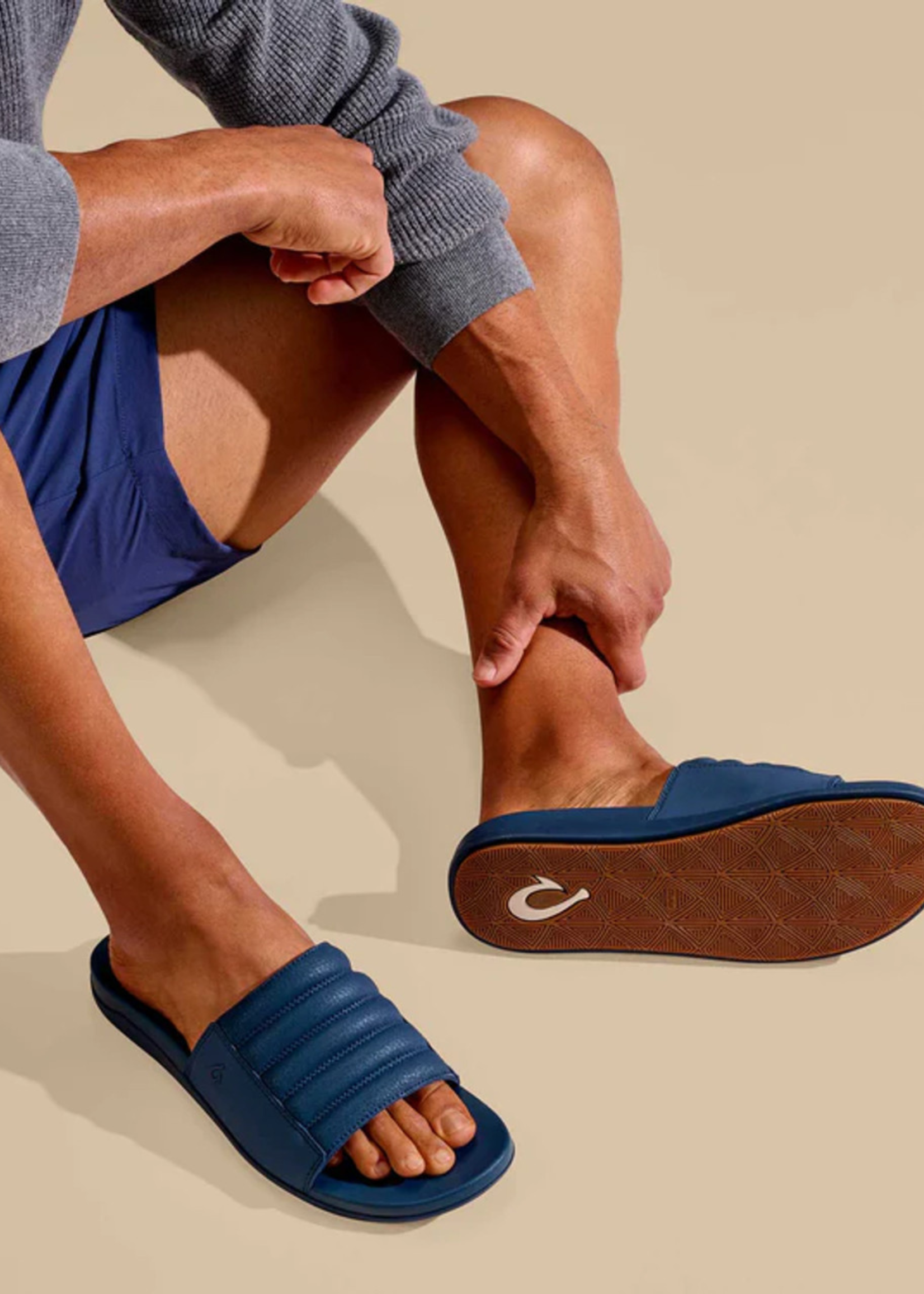 Olukai Men's Maha 'Olu Slide Sandal