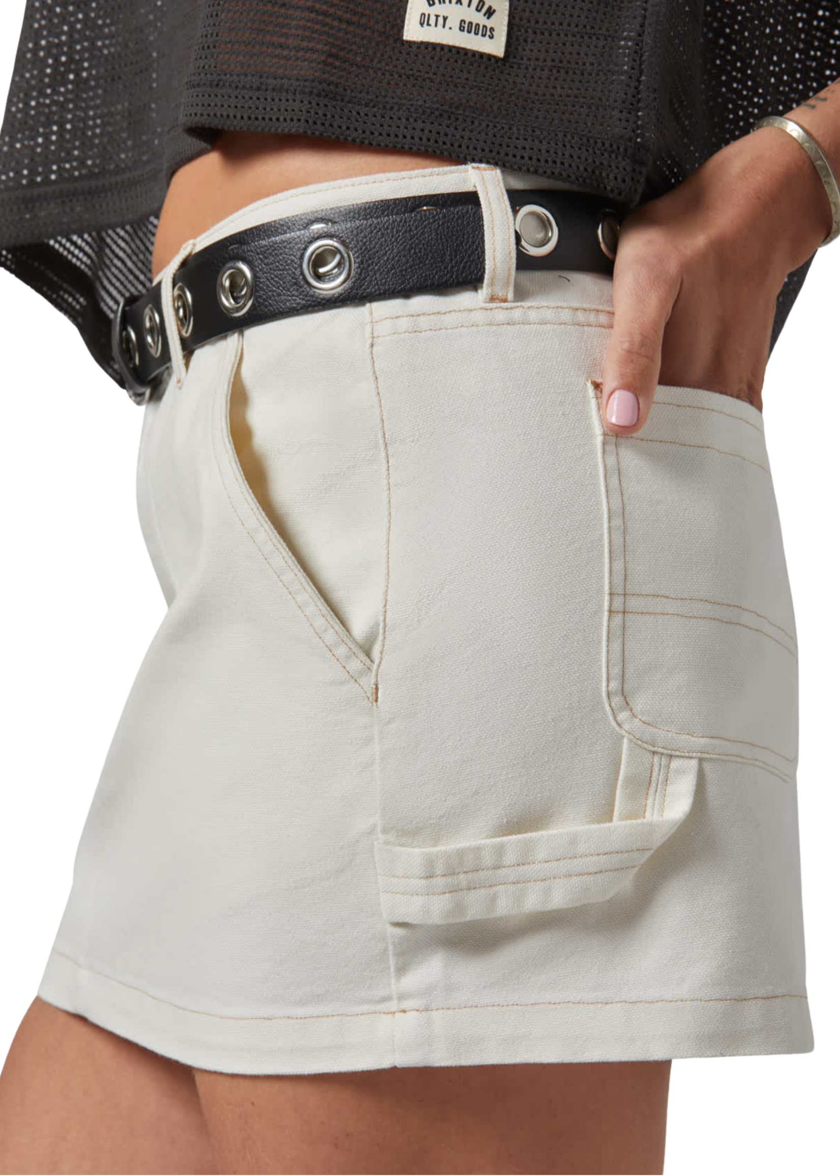 Brixton Women's Essex Painter Mini Skirt