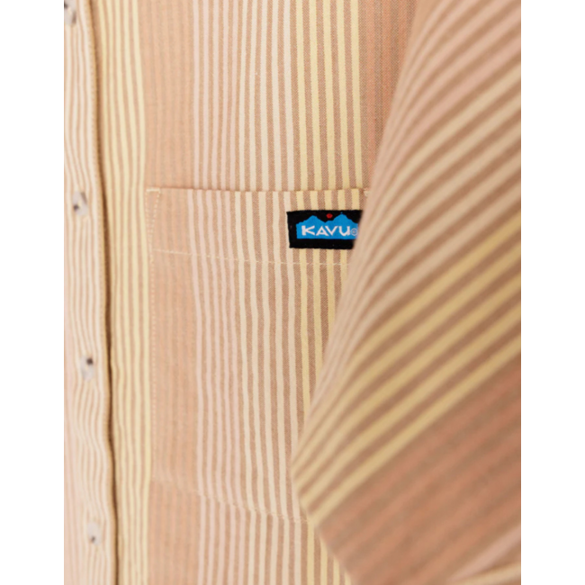 KAVU Women's Fairhope Short Sleeve Button up