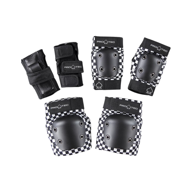 Pro-Tec Youth 3 Pack Skate Pad set