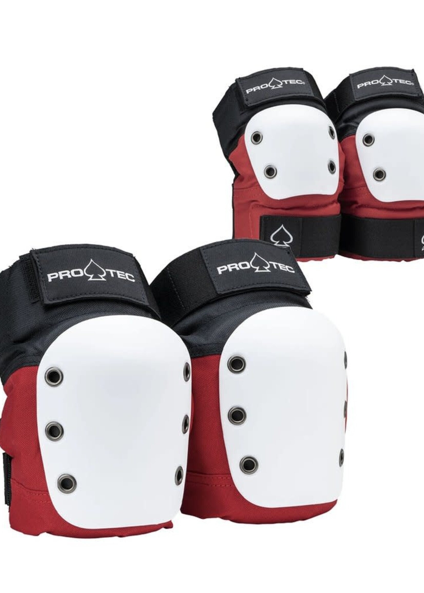 Pro-Tec Adult Street Elbow & Knee Skate Pad Set
