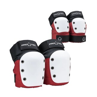 Pro-Tec Adult Street Elbow & Knee Skate Pad Set