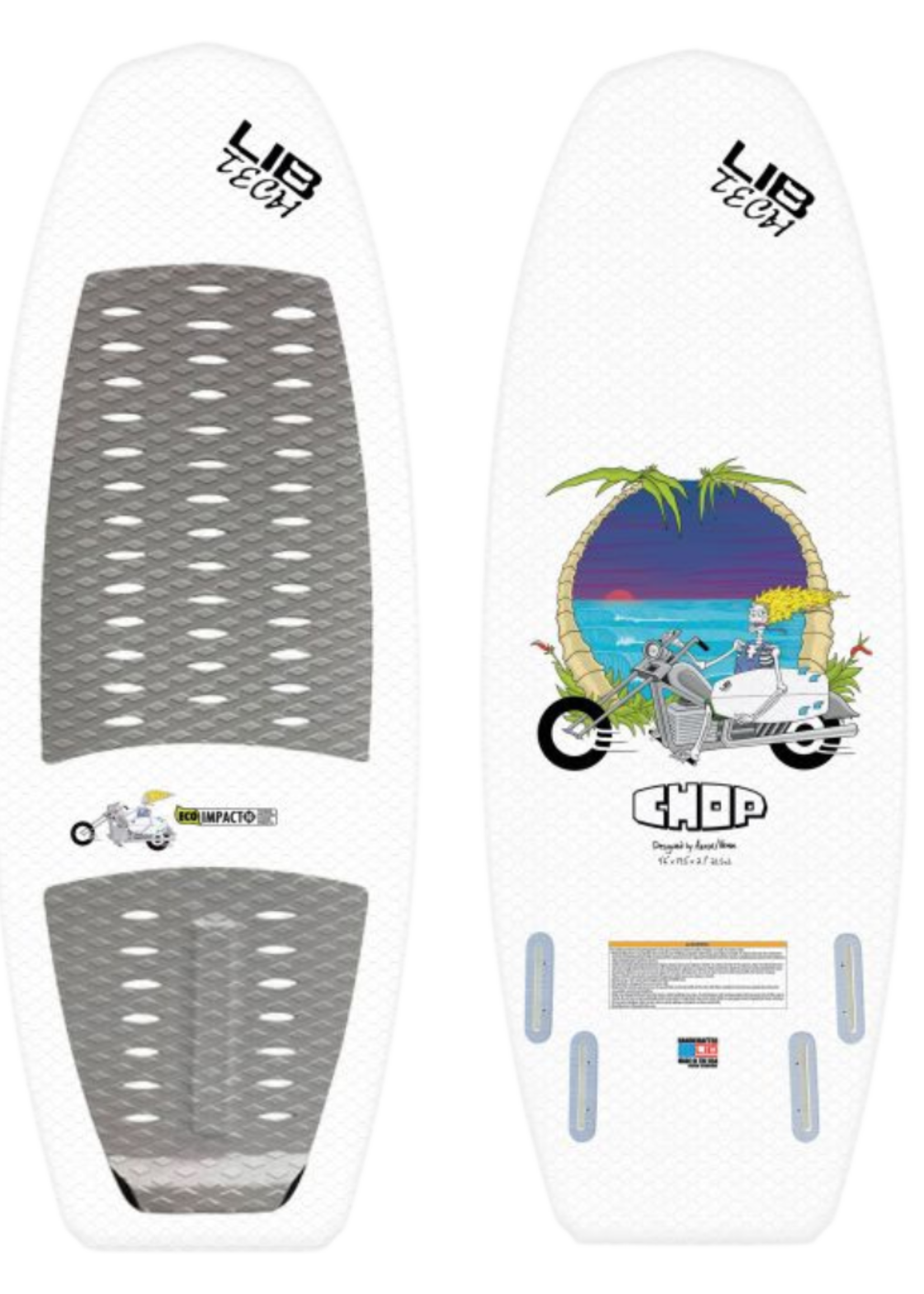 Lib Tech Chop Wakesurf 4'4" (2024)