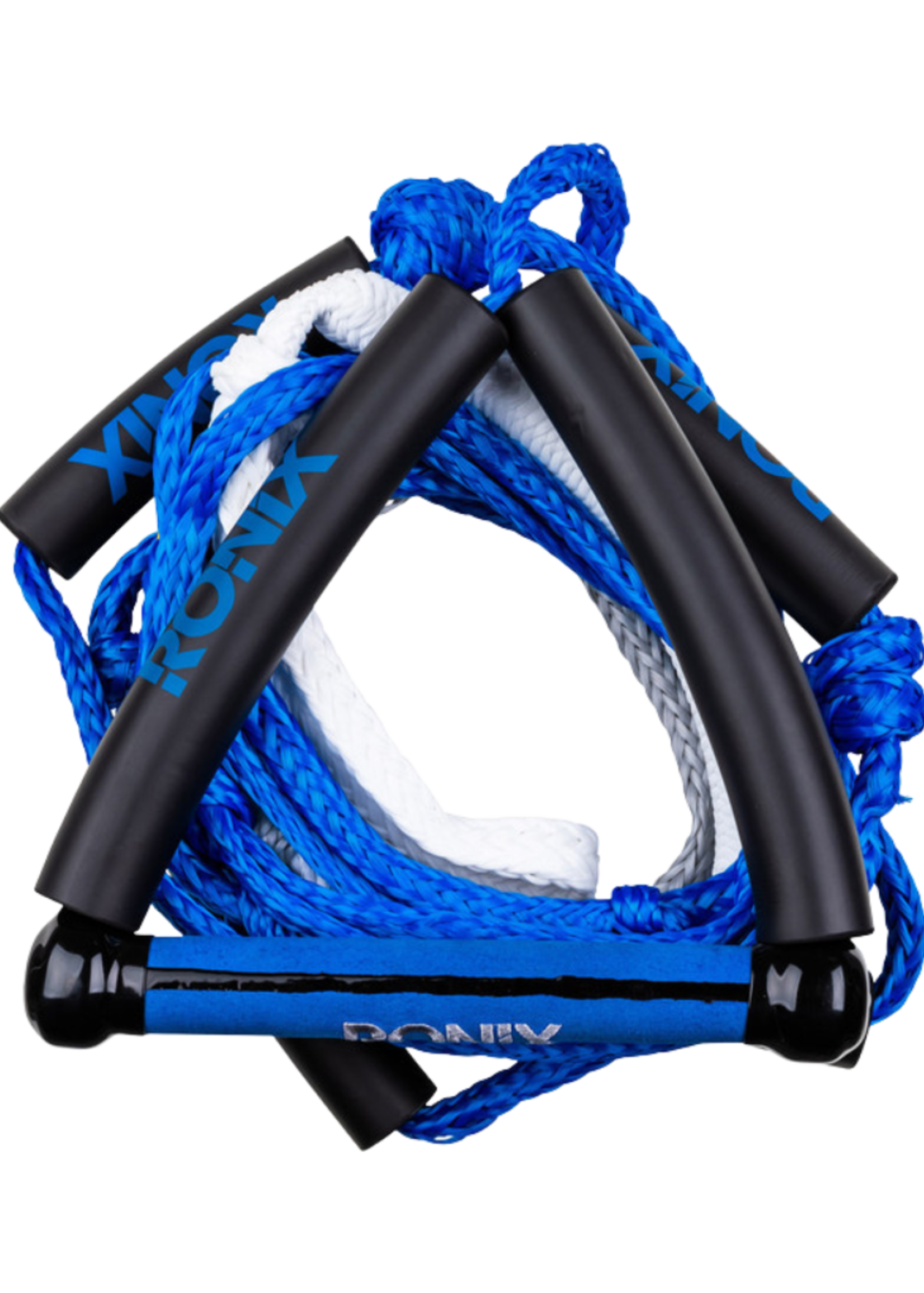 Ronix Bungee 10" Wakesurf Rope Hide Handle Grip 25ft w/ 5 Section 