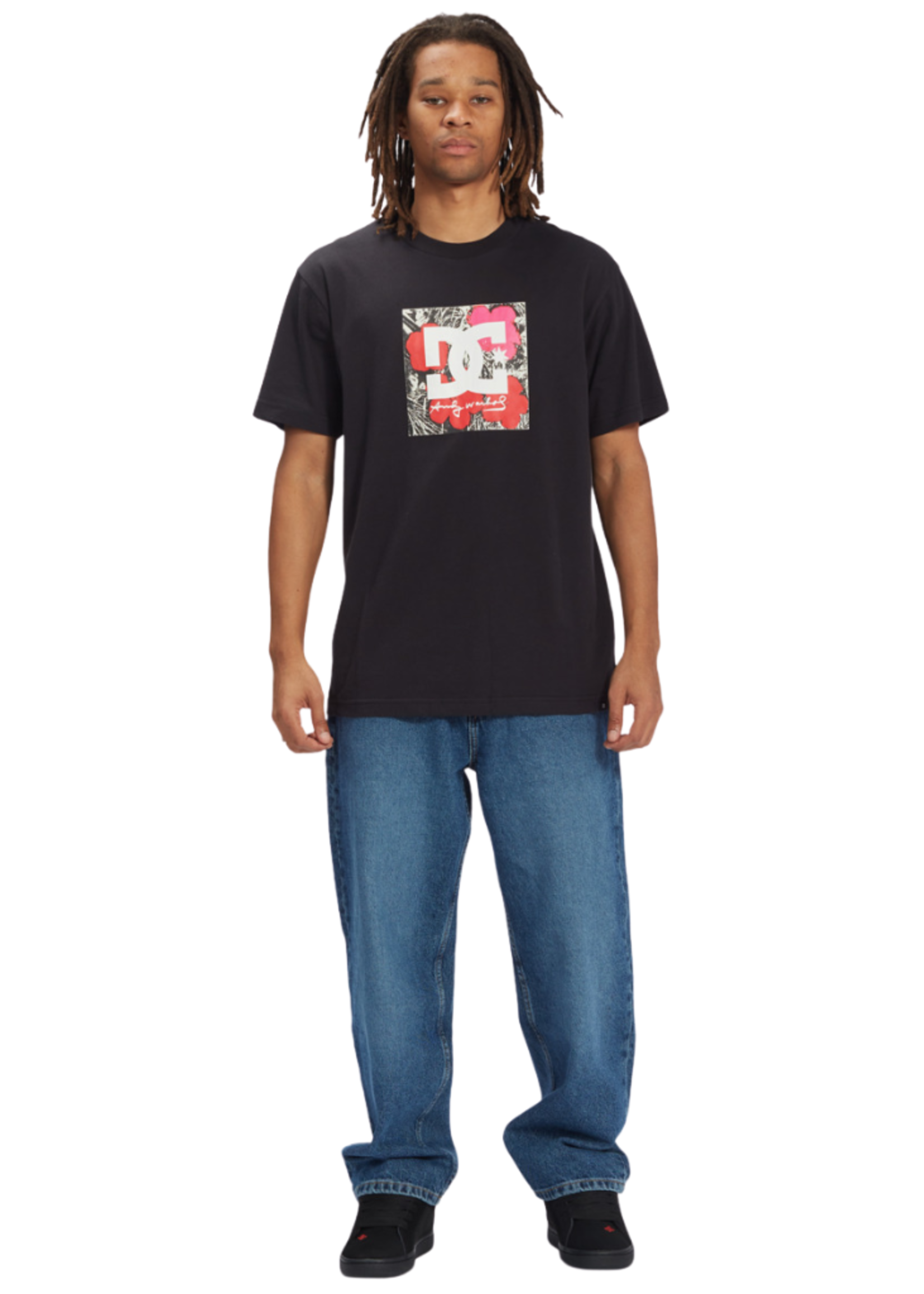 DC Men's Andy Warhol Life And Death Short Sleeve Tee