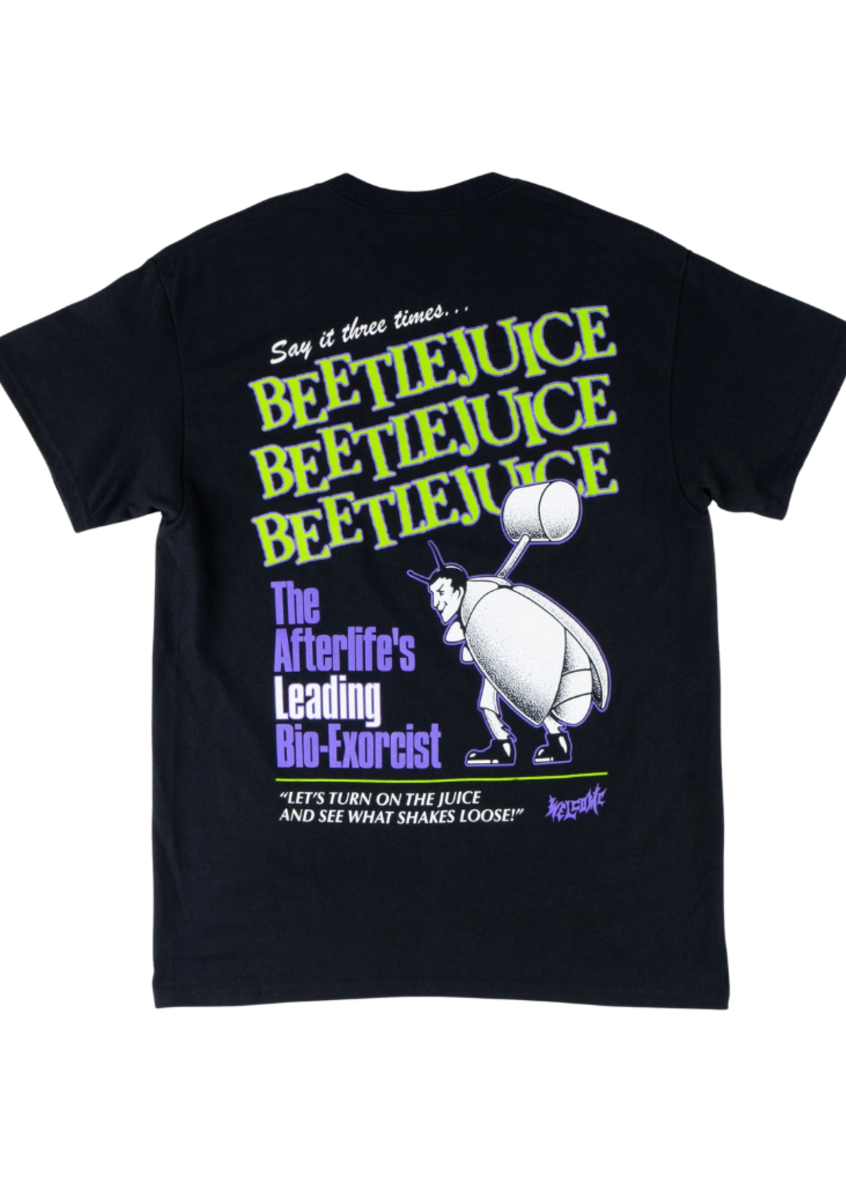 Welcome X Beetlejuice Men's Bio-Exorcist Short Sleeve Tee