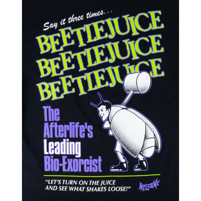 Welcome X Beetlejuice Men's Bio-Exorcist Short Sleeve Tee