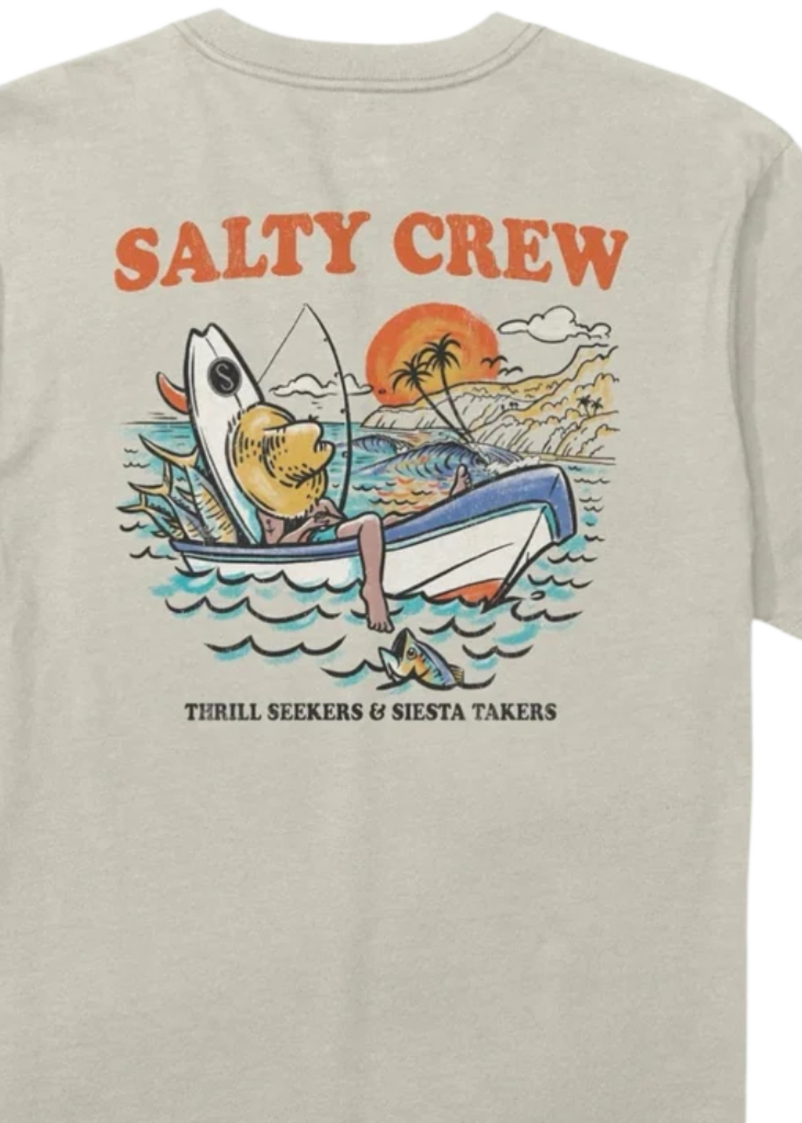 Salty Crew Men's Down Time Short Sleeve Tee