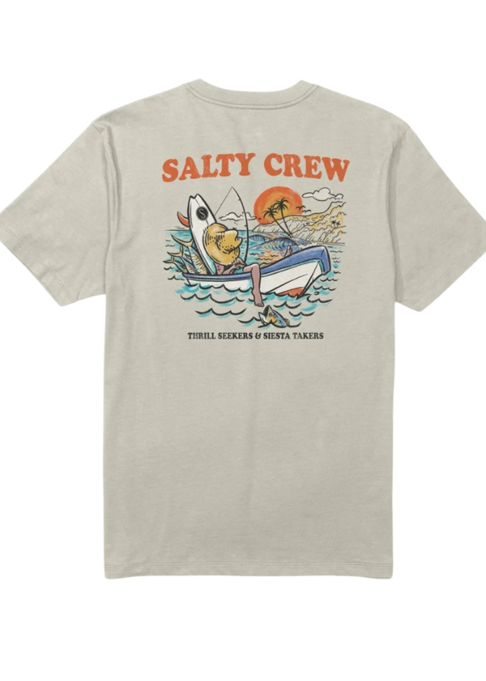 Salty Crew Men's Down Time Short Sleeve Tee