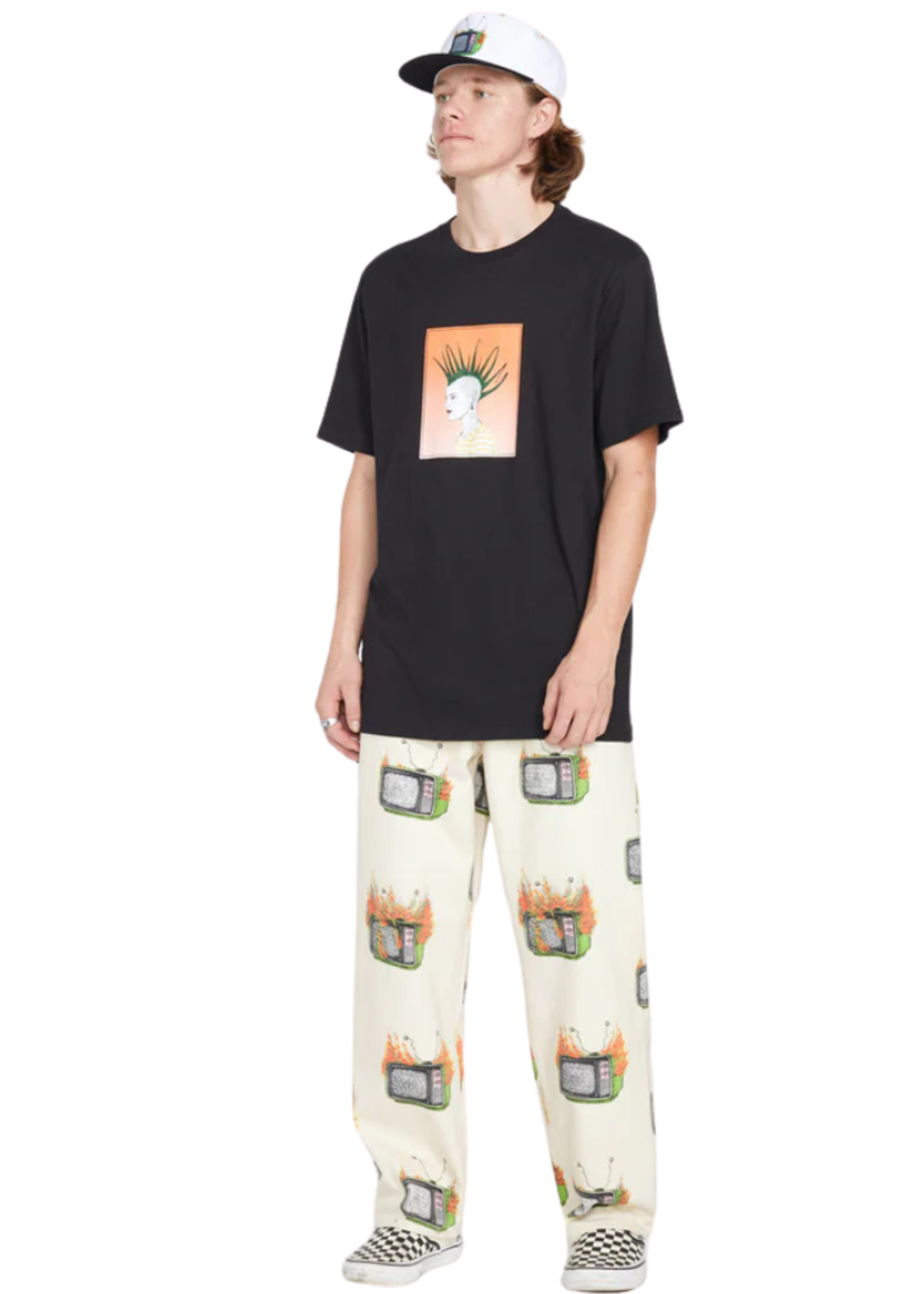 Volcom Justin Hager Hagerhawk Short Sleeve Tee