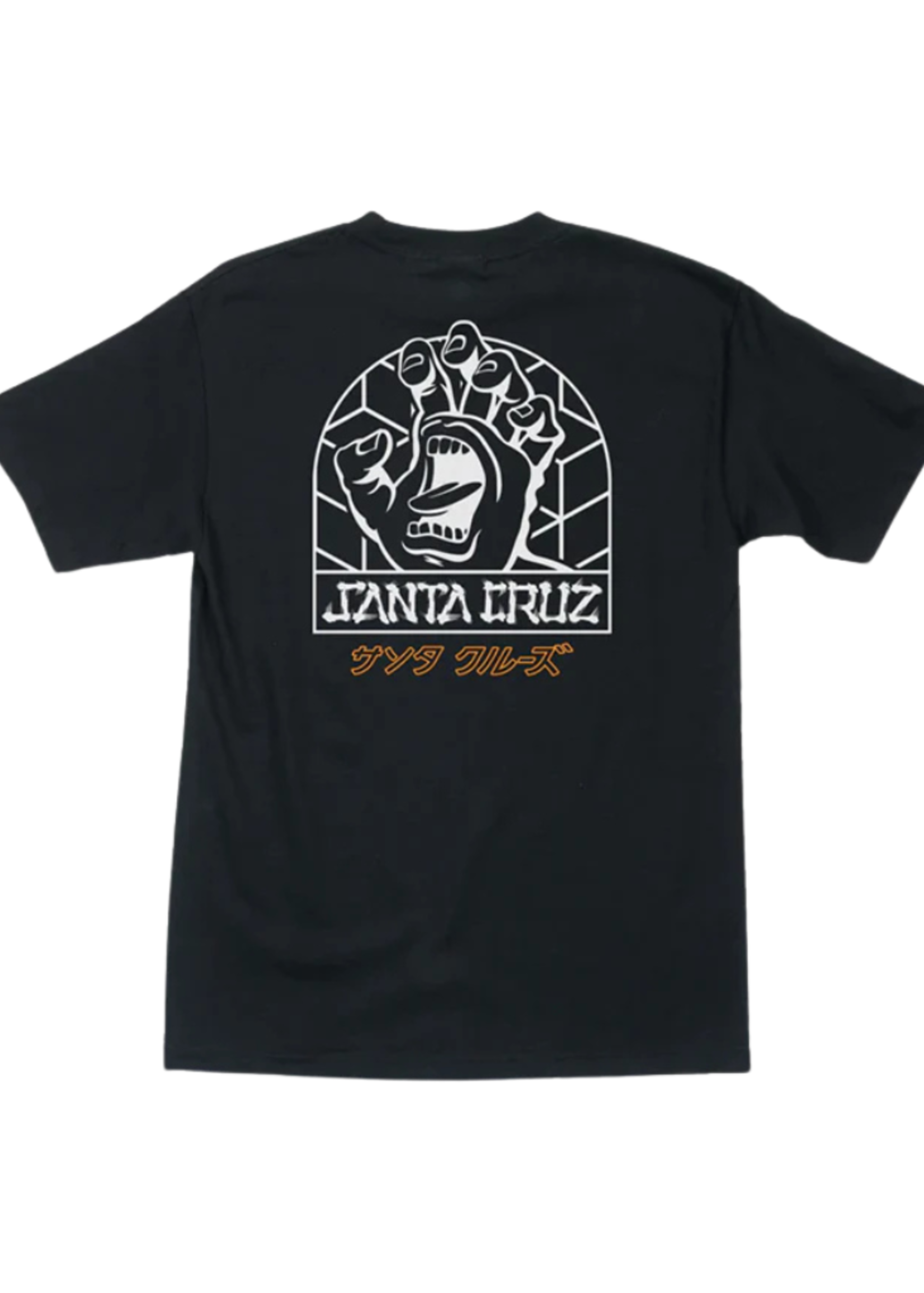 Santa Cruz Men's Forge Hand Short Sleeve T-Shirt | Black