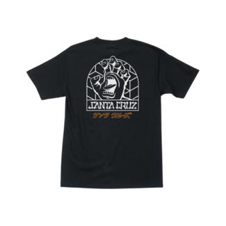 Santa Cruz Forge Hand Short Sleeve T-Shirt | Black