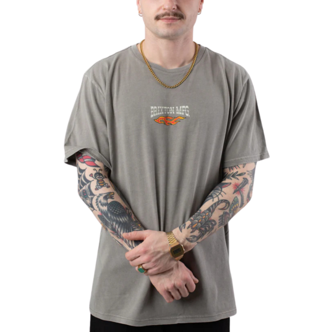 Brixton Men's Hardee Standard Short Sleeve Tee