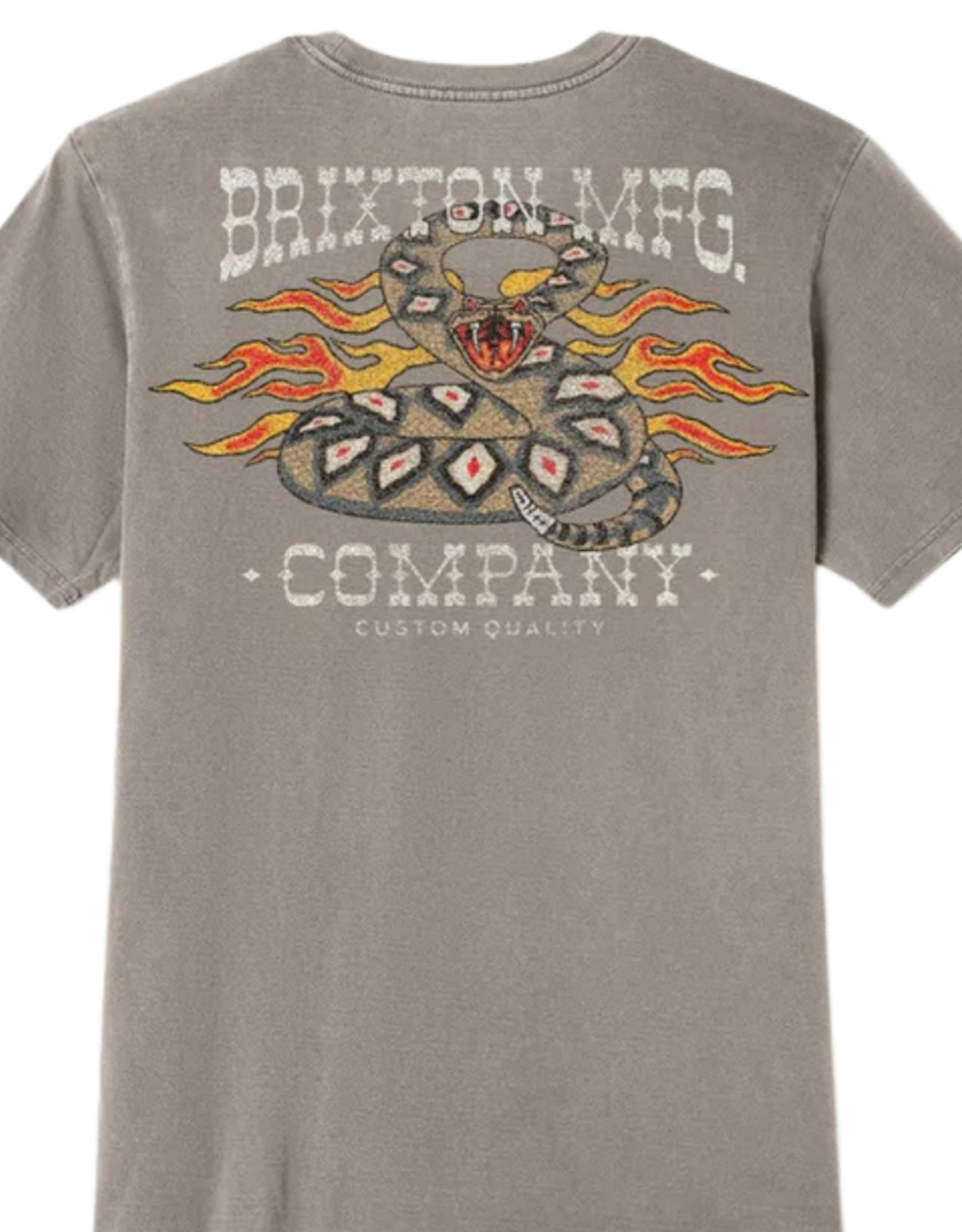 Brixton Men's Hardee Standard Short Sleeve Tee