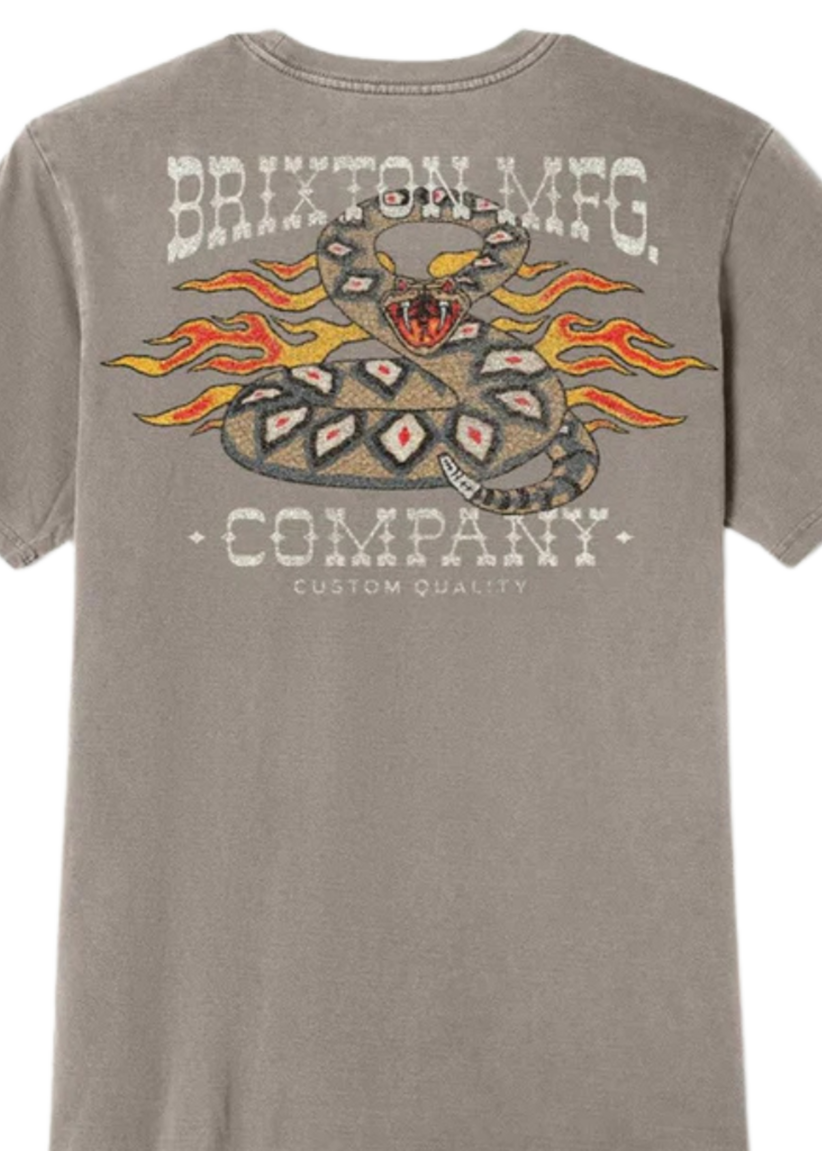 Brixton Men's Hardee Standard Short Sleeve Tee