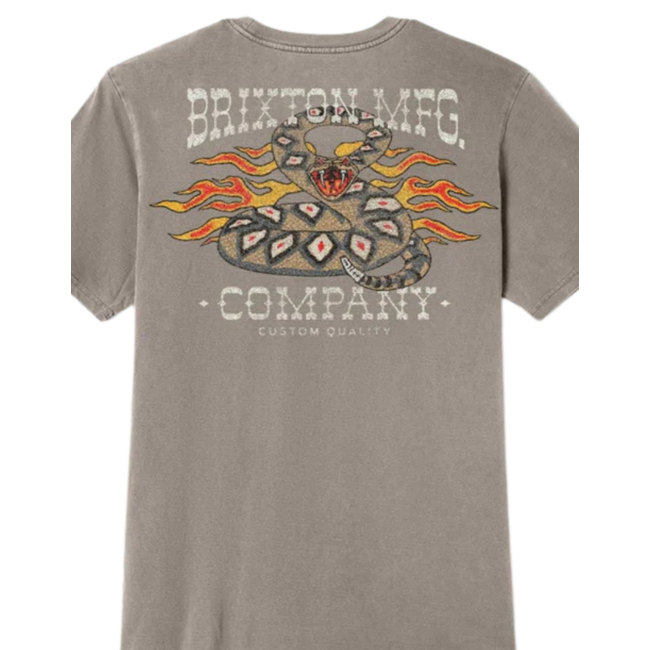 Brixton Men's Hardee Standard Short Sleeve Tee