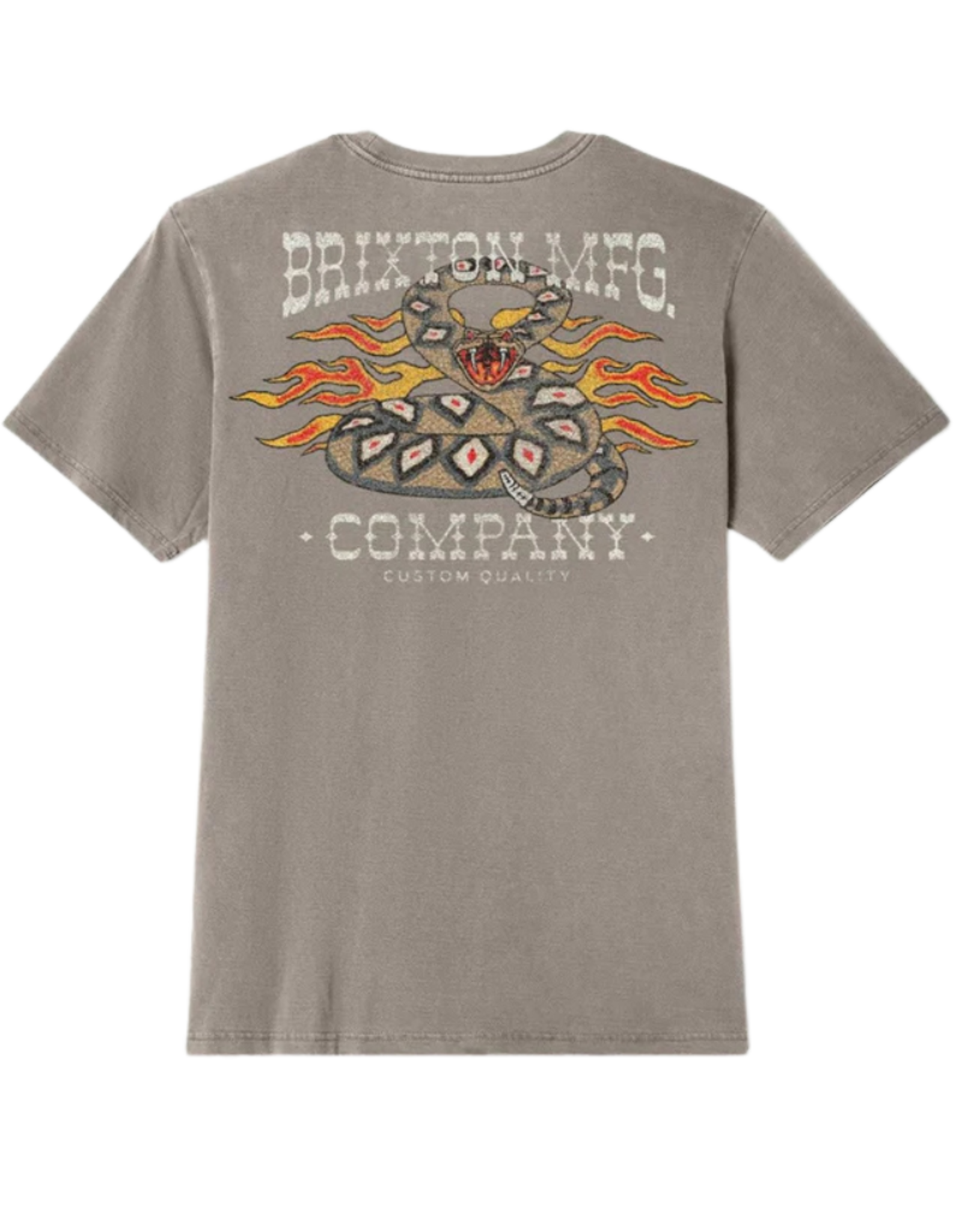 Brixton Men's Hardee Standard Short Sleeve Tee
