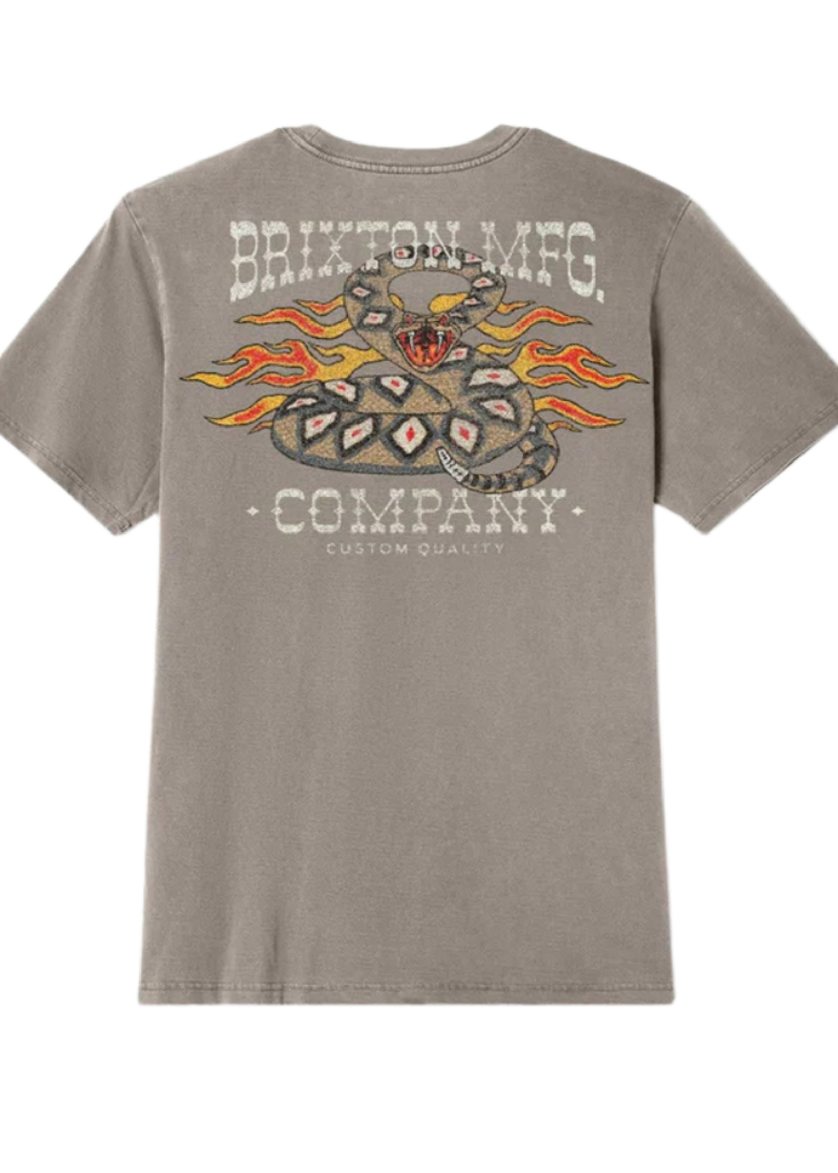 Brixton Men's Hardee Standard Short Sleeve Tee