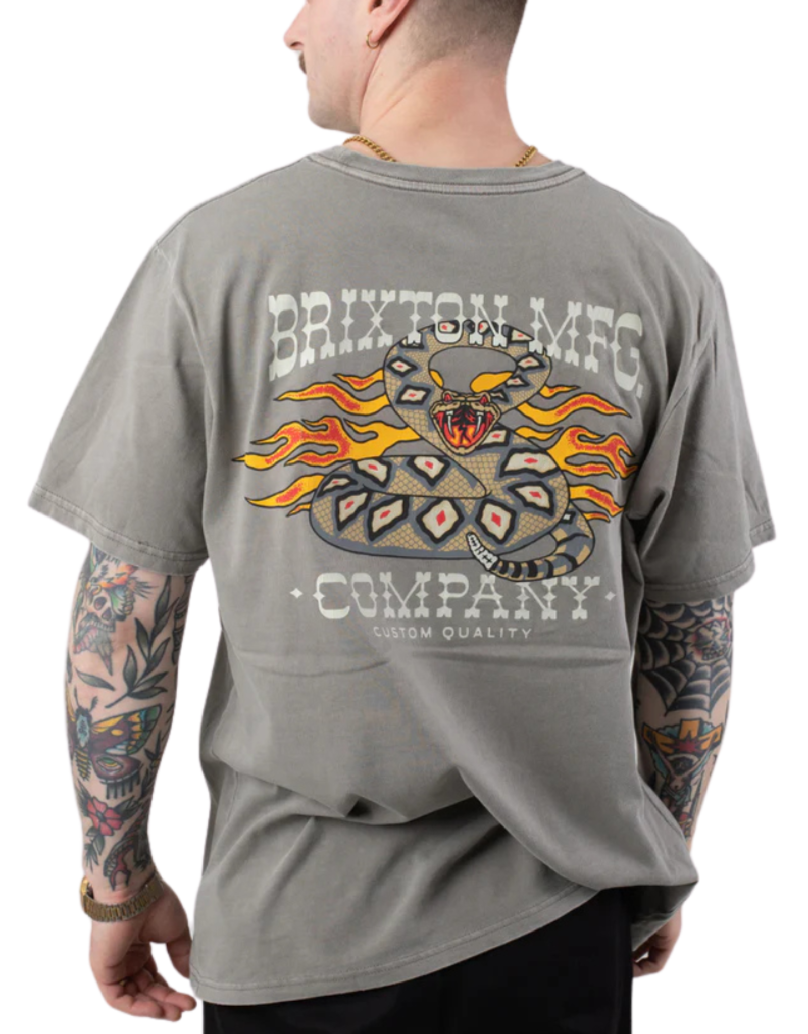 Brixton Men's Hardee Standard Short Sleeve Tee