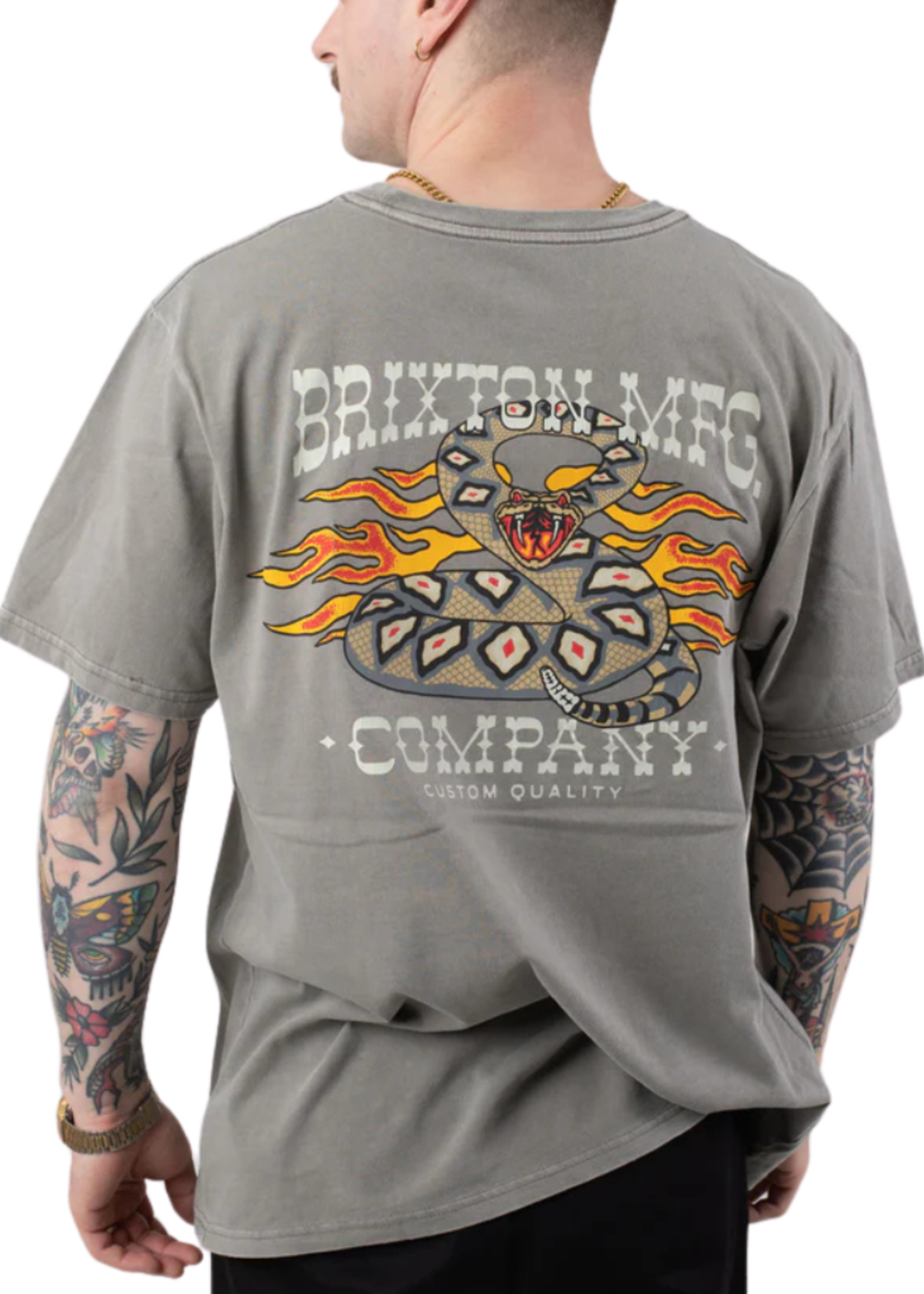 Brixton Men's Hardee Standard Short Sleeve Tee