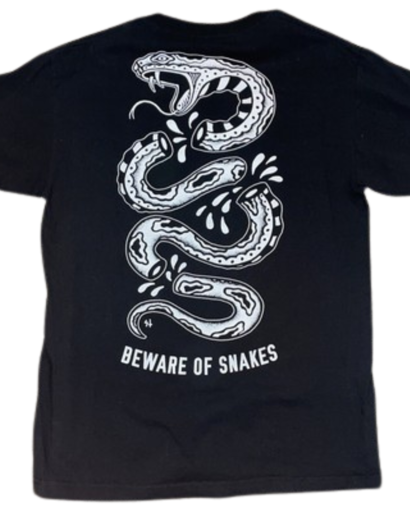 Sketchy Tank Lurking Class Beware of the Snakes Short Sleeve Tee