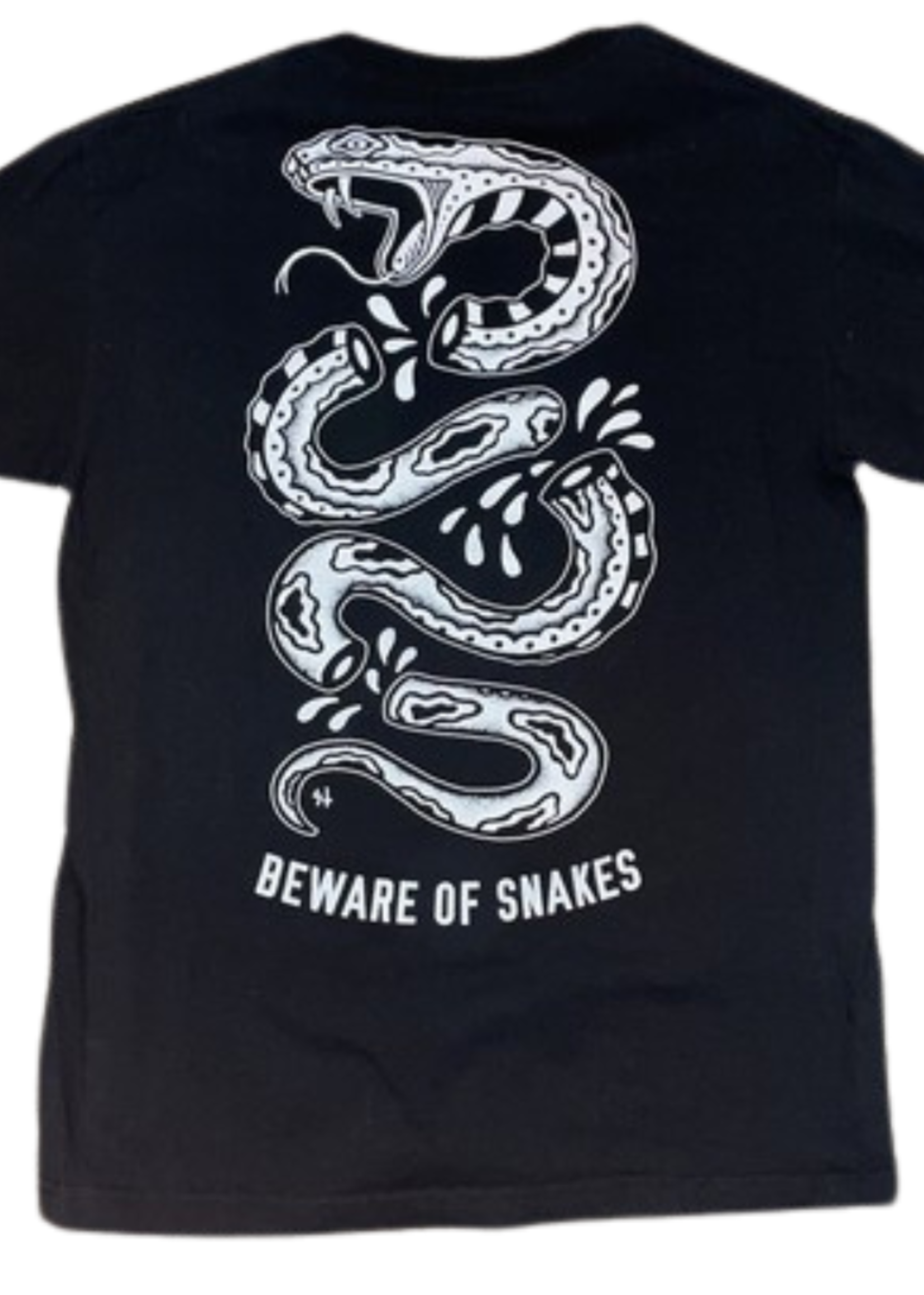 Sketchy Tank Lurking Class Beware of the Snakes Short Sleeve Tee