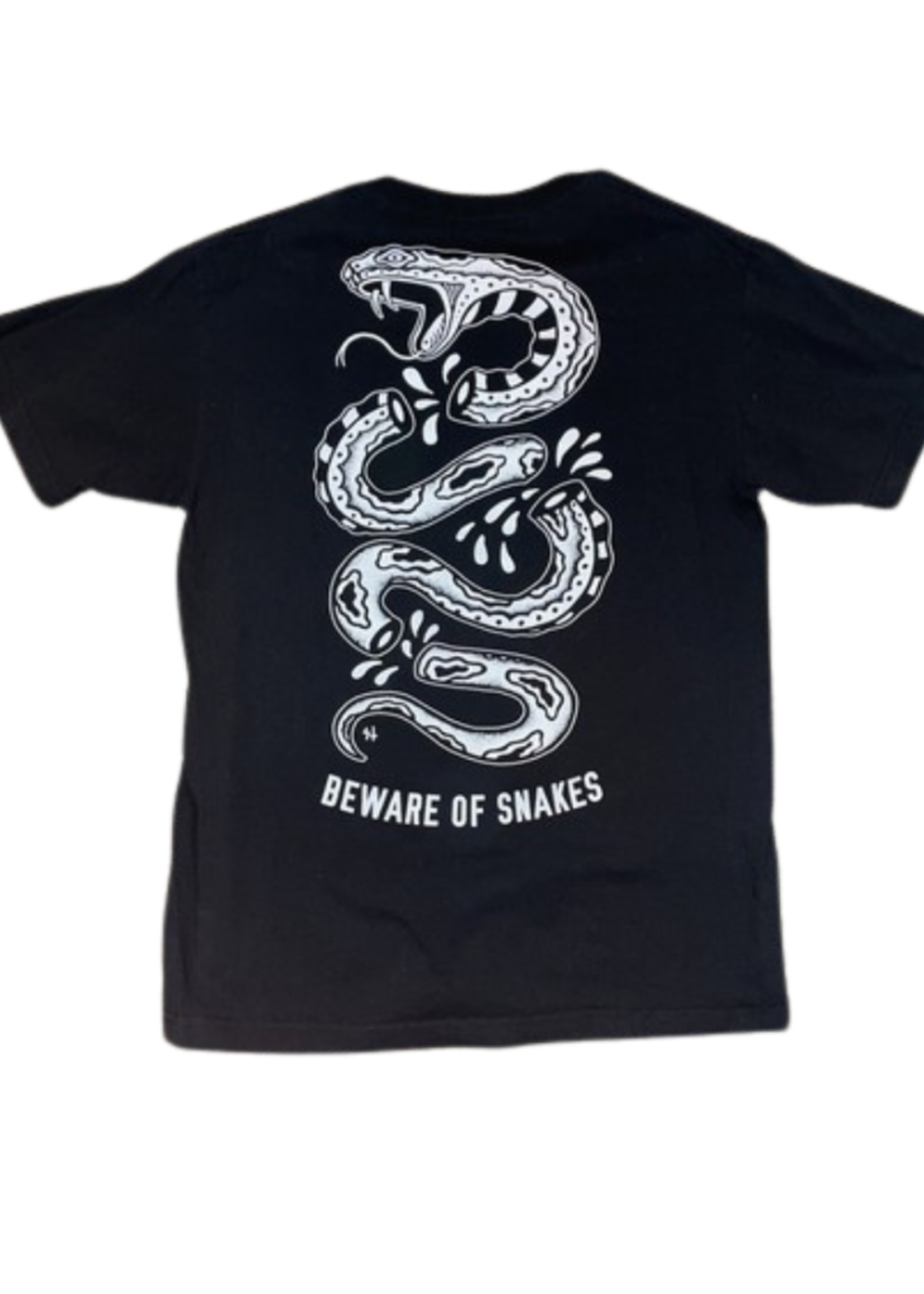 Sketchy Tank Lurking Class Beware of the Snakes Short Sleeve Tee