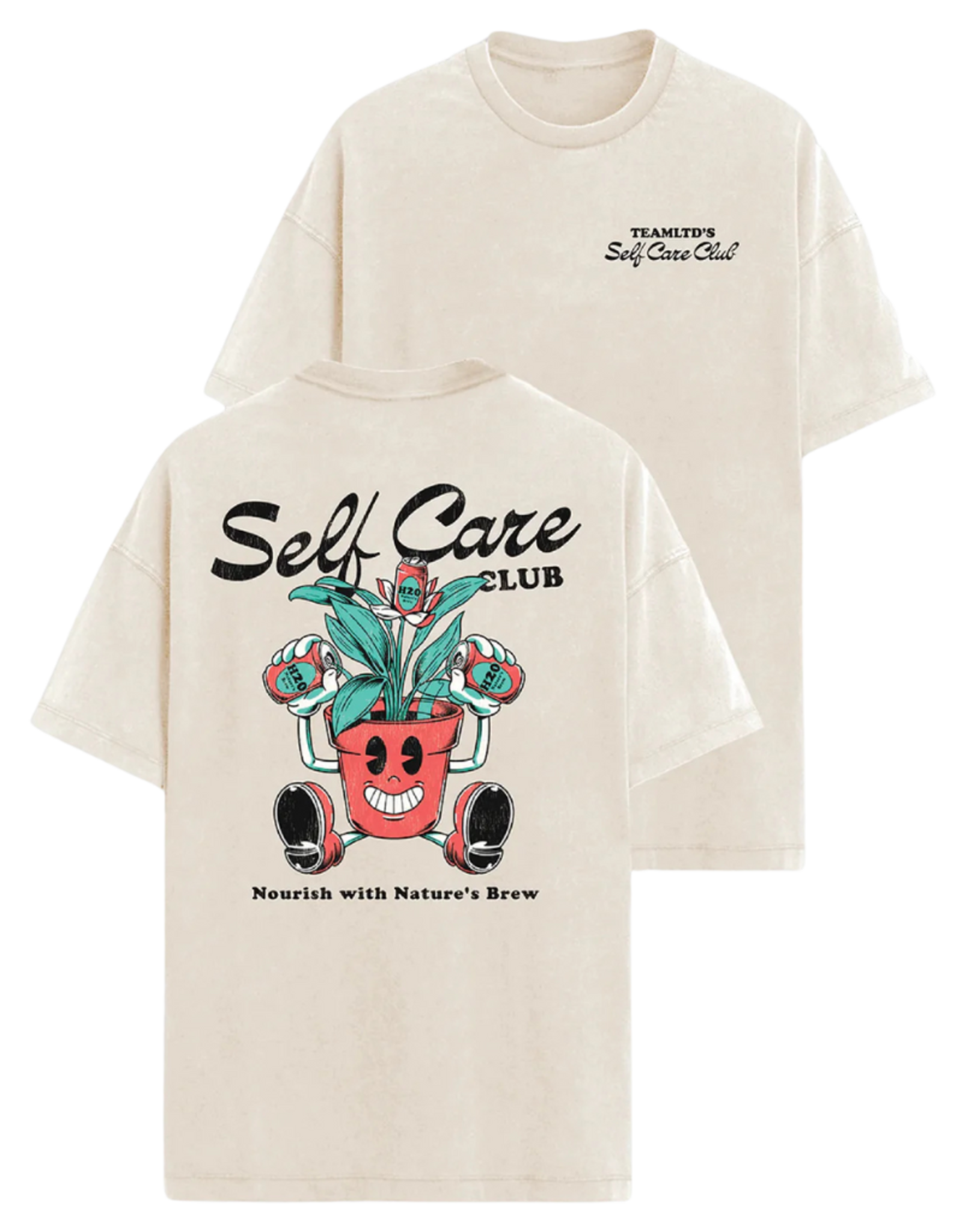 TEAMLTD Self Care Short Sleeve Tee