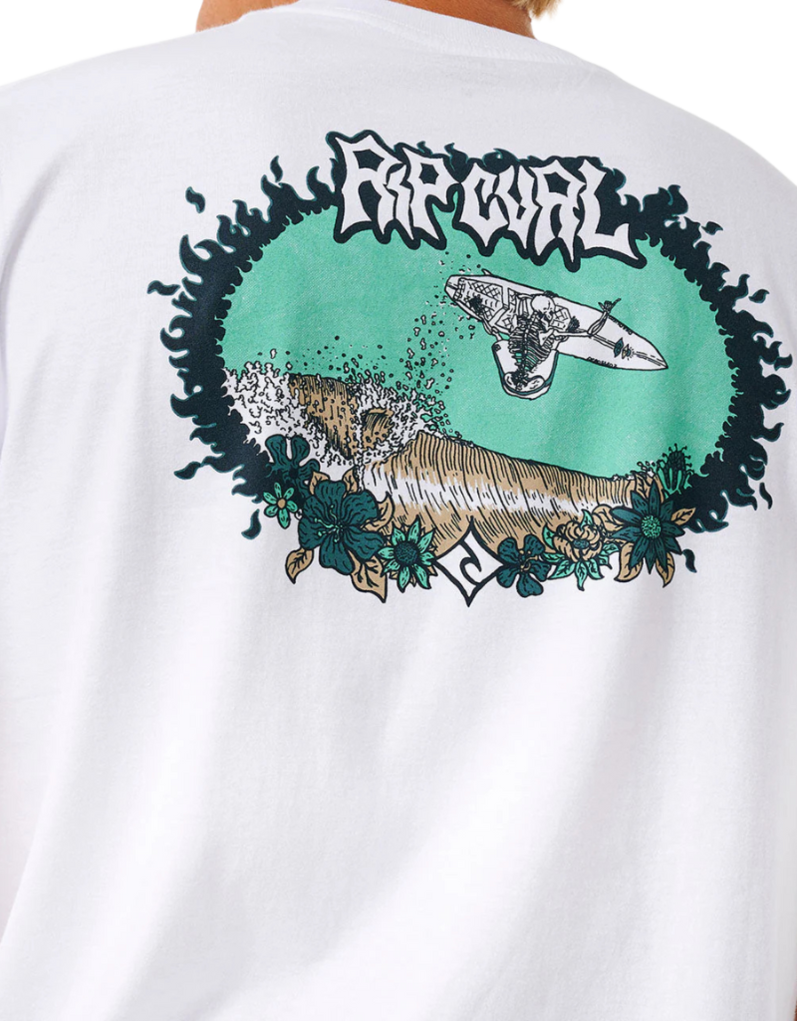 Rip Curl Skull Slob Short Sleeve Tee