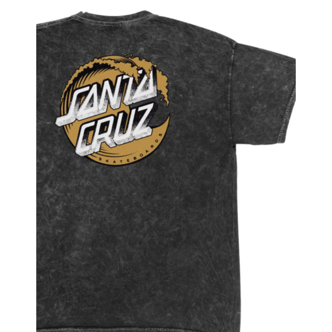 Santa Cruz Stipple Wave Dot Short Sleeve Tee