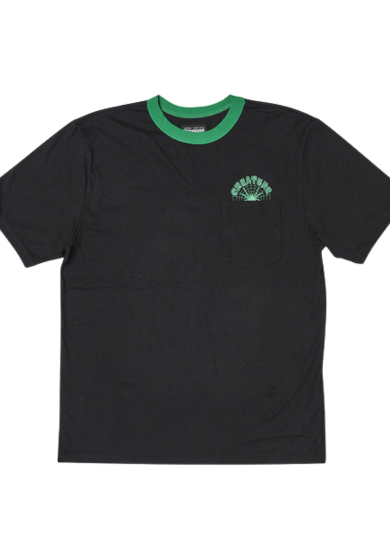 Creature Web Ringer Short Sleeve Tee
