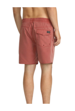 Volcom Men's Center Elastic Waist Swim Trunk 17"