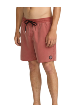 Volcom Men's Center Elastic Waist Swim Trunk 17"