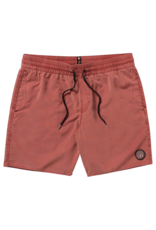 Volcom Men's Center Elastic Waist Swim Trunk 17"