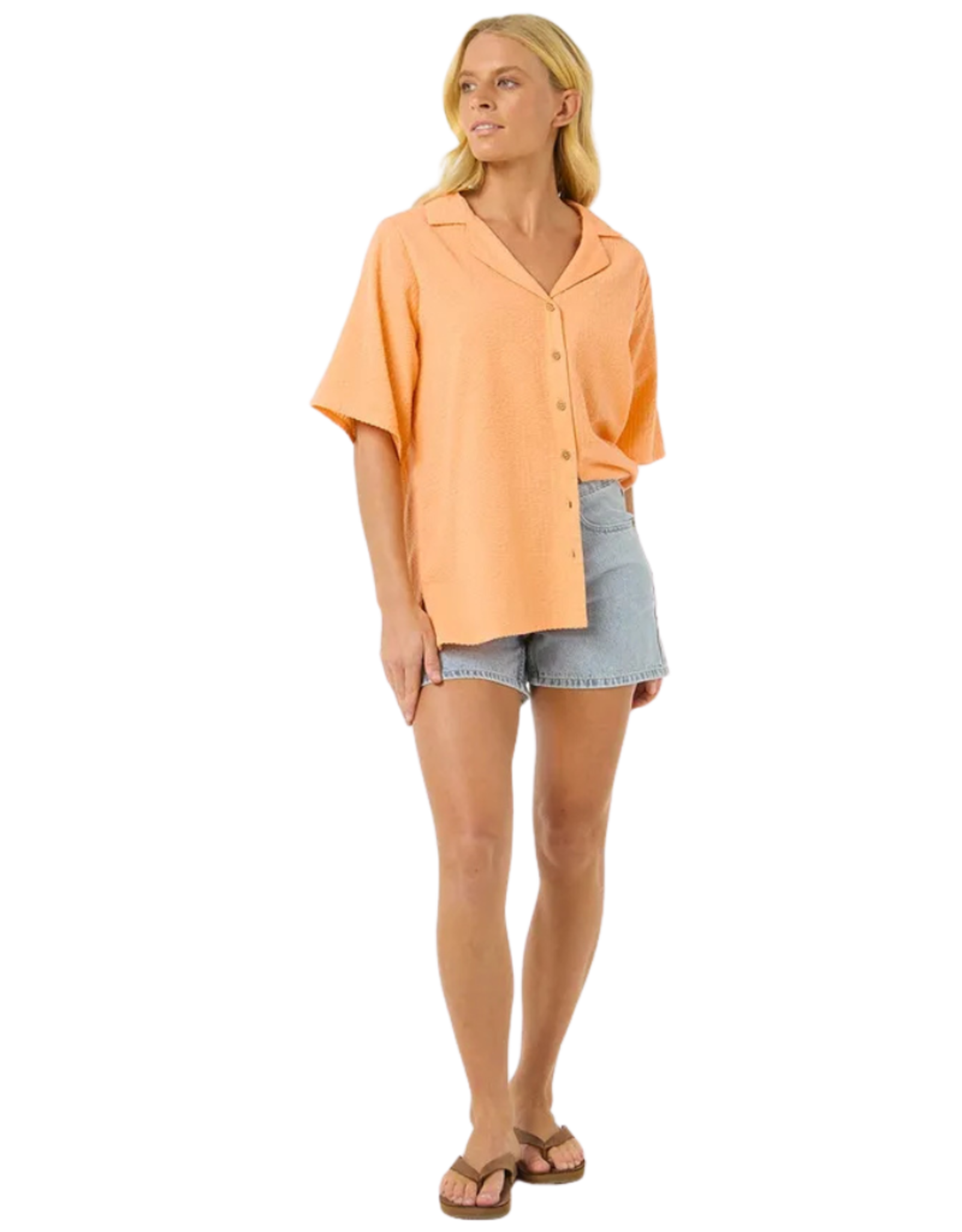 Rip Curl Women's Cala Vadella Textured Shirt