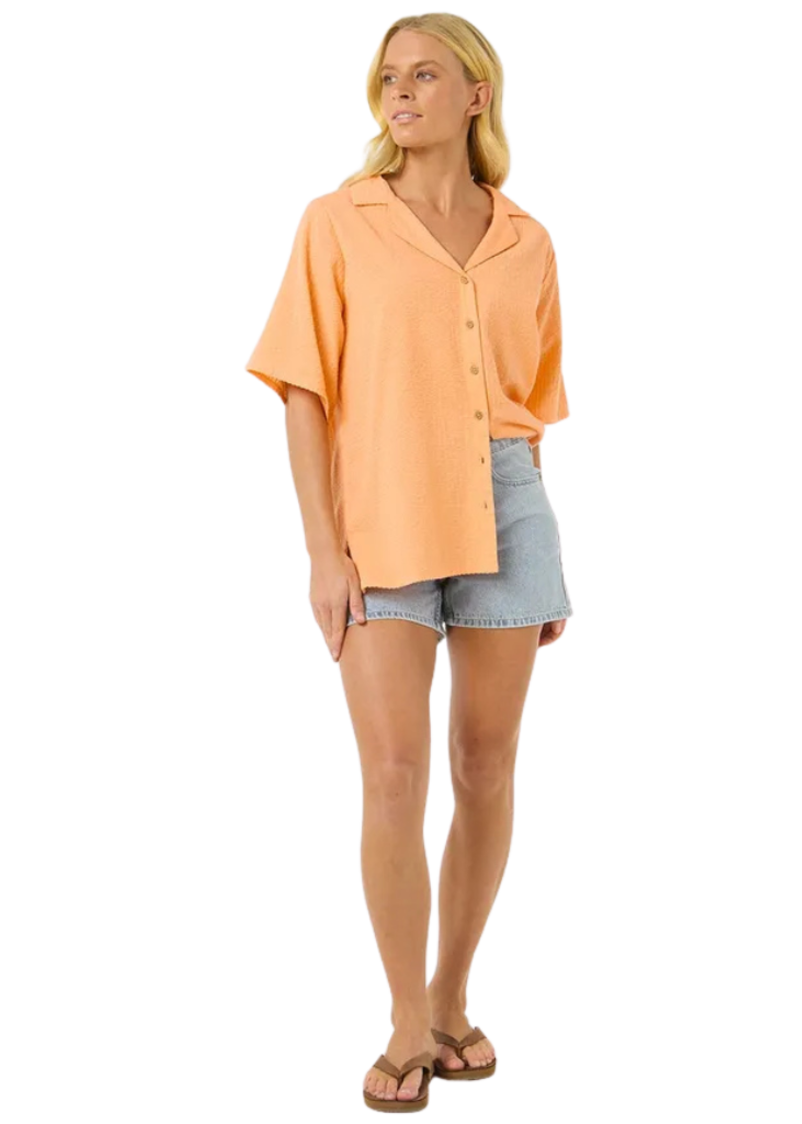 Rip Curl Women's Cala Vadella Textured Shirt