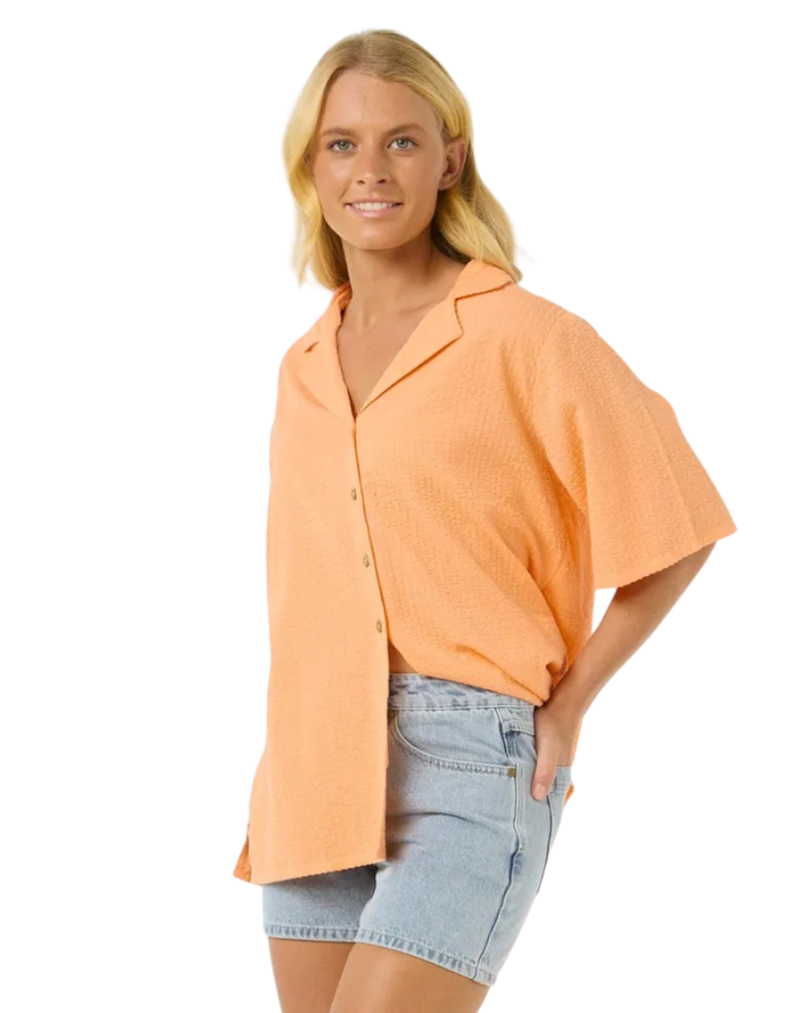 Rip Curl Women's Cala Vadella Textured Shirt