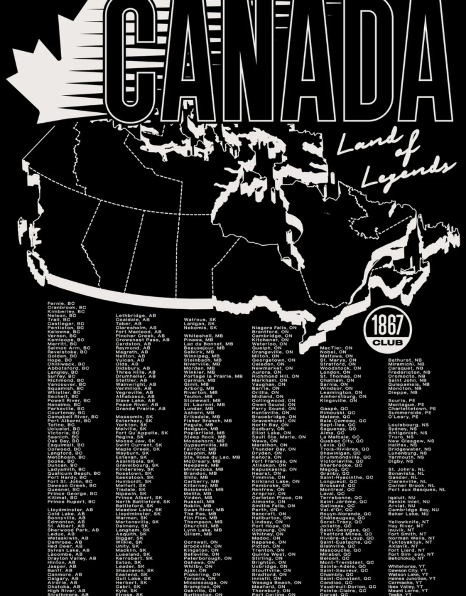 TEAMLTD Coast To Coast Tee