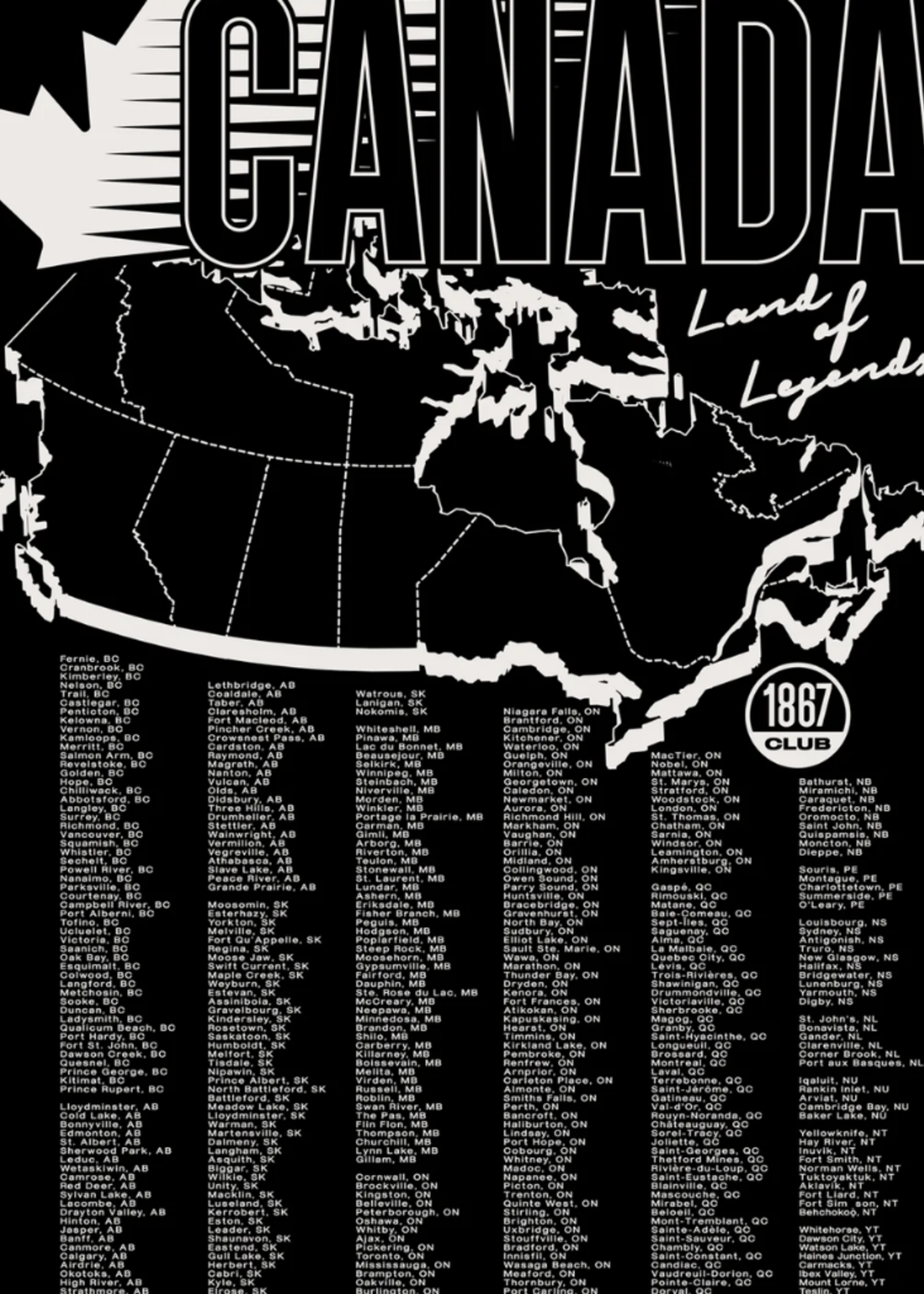 TEAMLTD Coast To Coast Tee