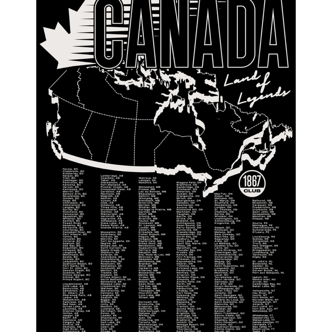 TEAMLTD Coast To Coast Tee
